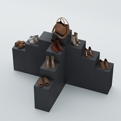 Демо-стенд Ступени Т-обр №3, Антрацит