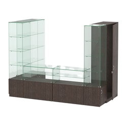 Павильон ИСТРА пристенный №5б (3, 64 кв.м), Дуб Венге