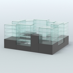 Павильон ИСТРА в центр зала №4а (закрытый) (7, 15 кв.м), Черный