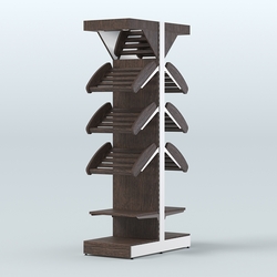 Островной высокий стеллаж для хлеба и выпечки Феникс №14, Дуб Венге