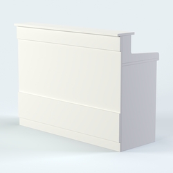 Стол - верстак широкий с ящиками №4, Белый