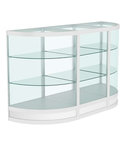 Прилавок из профиля с секторами №4  (открытый), Серый