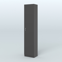 Аптечный узкий стеллаж под резину №2, Черный