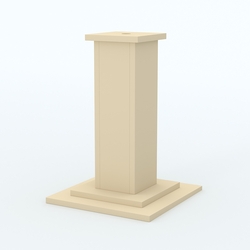 Подставка для флага "Коллекция" №1, Крем Вайс