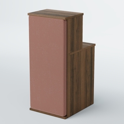 Ресепшен БАРОН №2 (ровная поверхность), Орех + 03 Mika