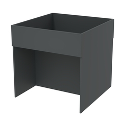 Корзина для распродаж из ДСП №8, Антрацит