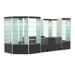 Павильон №13 из ДСП, Черный и Белый