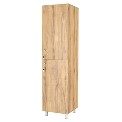 Шкаф для раздевалок СТАНДАРТ-ДУО №2, Дуб Золотистый