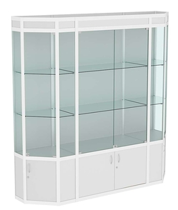 Витрина из профиля Трапеция №5 (2-ух метровая), Серый