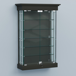 Витрина для музеев "Коллекция" настенная №1-5А-РЕГ, Черный