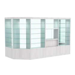 Павильон №2 из ДСП (6, 20 кв. м), Ясень Анкор светлый