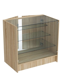 Прилавок из ДСП ЭКОНОМ №4 (900 мм) с дверцами, Дуб сонома