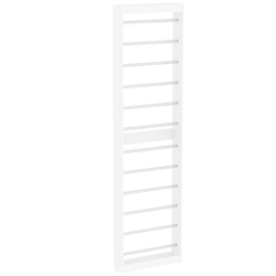 Торговый стеллаж под обои №2 узкий, Белый