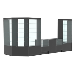 Павильон №12 из ДСП, Антрацит