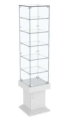 Витрина с пятью полками ДОНЖОН №506, Серый