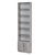 Стеллаж из ДСП с 5-ю полками 150x600 мм серии LEVEL-5 №2 (З/C - ДВП) Бетон Чикаго светло-серый F186 ST9