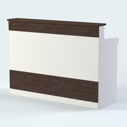 Стол - верстак широкий с ящиками и дверью №3, Дуб Венге + Белый