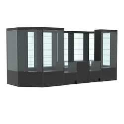 Павильон №14 из ДСП, Черный