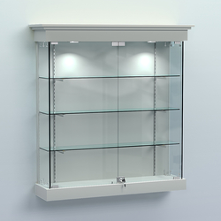 Витрина для музеев "Коллекция" настенная №2-3-РЕГ, Серый