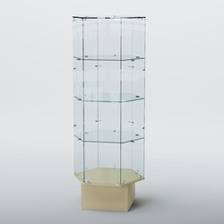 Витрина для музеев "Коллекция" №15, Крем Вайс