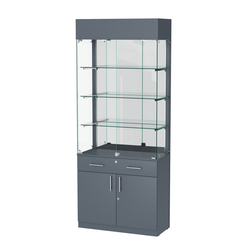 Витрина ювелирная "Диаманд" №15, Темно-Серый