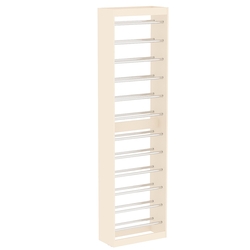 Торговый стеллаж под обои №5 (островной), Крем Вайс