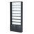 Стеллаж из ДСП с 7-ю полками 250x900 мм серии LEVEL-7 №11-1 (З/C - СТЕКЛО) Антрацит