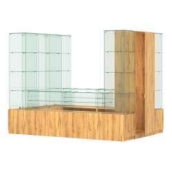 Павильон ИСТРА островной №7б (4, 86 кв.м), Дуб Золотистый