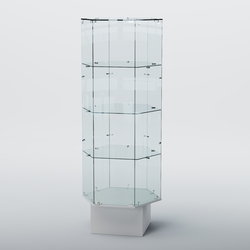 Витрина для музеев "Коллекция" №15, Белый