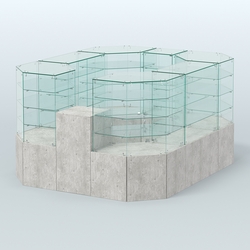 Павильон ИСТРА в центр зала №2а (закрытый) (4, 94 кв.м), Метрополитан Грей