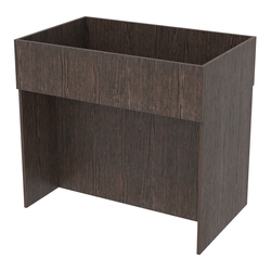 Корзина для распродаж из ДСП №5, Дуб Венге