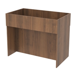 Корзина для распродаж из ДСП №6, Орех