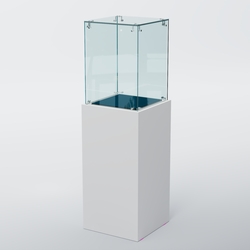 Витрина для музеев "Коллекция" №5 с подсветкой, Белый