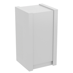 Прилавок из ДСП Модерн №1-600 с двумя полками, Серый