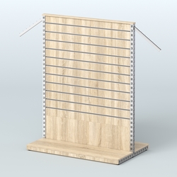 Система ЭЛЕГАНТ двусторонняя с экономпанелями, Дуб сонома