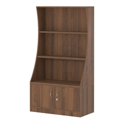 Стеллаж Гарант низкий №2-2-900, Орех