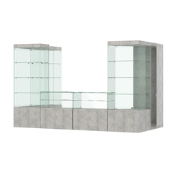 Павильон ИСТРА пристенный №3б (5, 87 кв.м), Метрополитан Грей