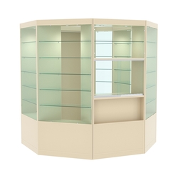 Павильон №4 из ДСП (4, 84 кв. м), Крем Вайс