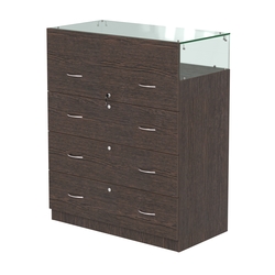 Истра прилавок ювелирный №1 (450мм), Дуб Венге