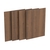 Комплект Мебельный щит 800*600мм из ДСП 16мм с кромкой - 4шт Орех