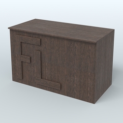 Ресепшн-стол "Фаберлинк" , Дуб Венге