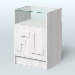 Прилавок "Фаберлинк" №2-600, Ясень Анкор светлый