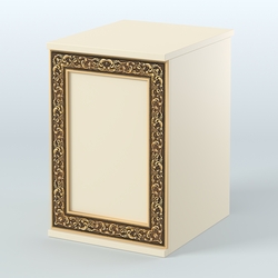 Стол-ресепшен малый серии БАРОККО №2, Крем Вайс