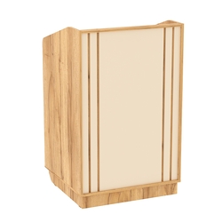 Кафедра для выступлений Конференс №24, Дуб Золотистый и Крем Вайс