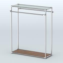 Островная торговая система ХРОМ 1200 мм №4, Орех