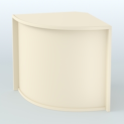 Ресепшен-Лайт секторный под выдачу товара №15, Крем Вайс