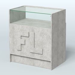 Прилавок "Фаберлинк" №2-800, Метрополитан Грей