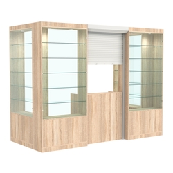 П-образный павильон №4-5П (3,24 кв.м), Дуб Сонома