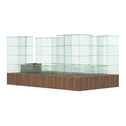 Павильон ИСТРА островной №10 (10, 48 кв.м), Орех