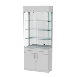 Витрина ювелирная "Диаманд" №15, Серый